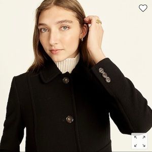 Classic lady day coat in Italian double-cloth wool with Thinsulate®